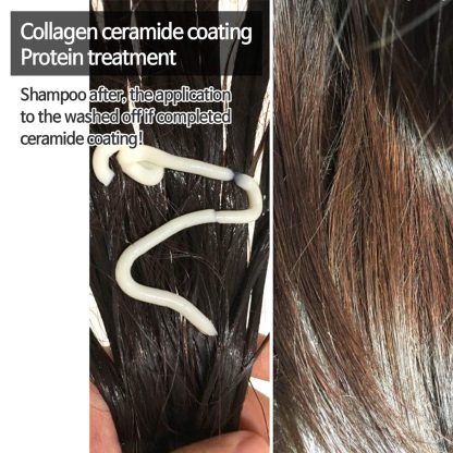 Elizavecca CER-100 Tratamiento de proteínas de cabello con revestimiento de colágeno - Imagen 4