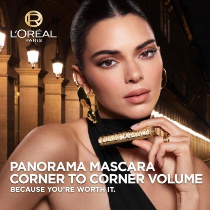 L'Oreal Paris - Máscara de rímel panorámica voluminosa waterproff - Imagen 6
