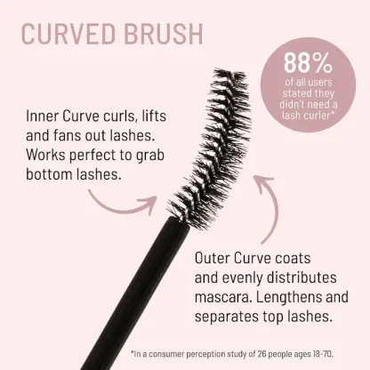 LYS Beauty Lash Confidence Curling & Lengthening Clean Mascara 7.5 full size - Imagen 3