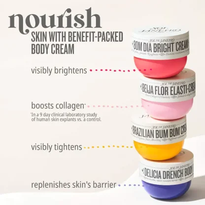 Sol de Janeiro Delícia Drench™ Body Butter for Intense Moisture and Skin Barrier Repair - Imagen 4