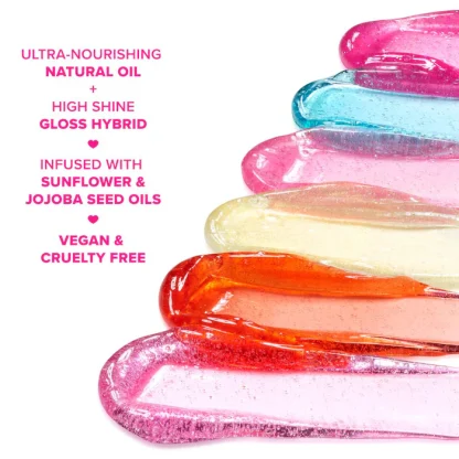 Too Faced Kissing Jelly Non-Sticky Lip Oil Gloss - Imagen 5