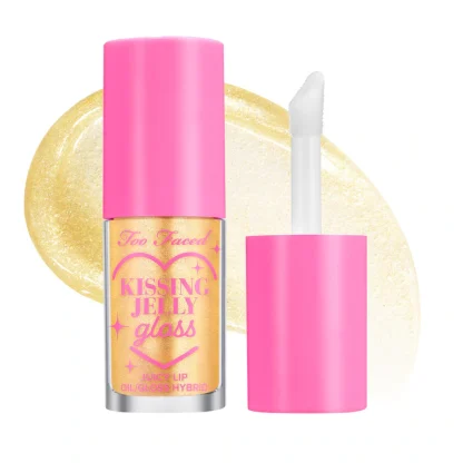 Too Faced Kissing Jelly Non-Sticky Lip Oil Gloss - Imagen 7