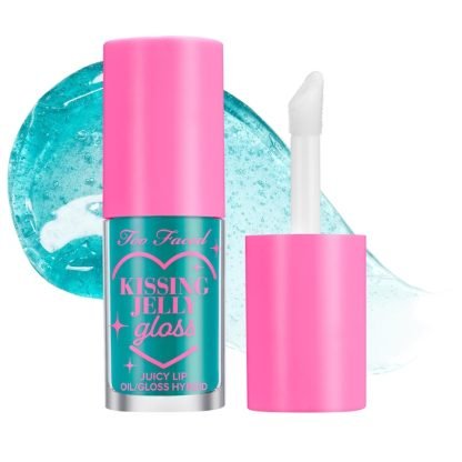 Too Faced Kissing Jelly Non-Sticky Lip Oil Gloss - Imagen 8