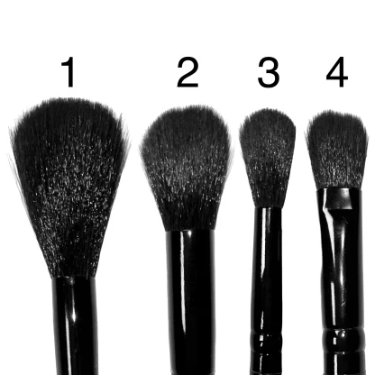 Love + Craft + Beauty 7 PIECE MAKEUP BRUSH SET - Imagen 3