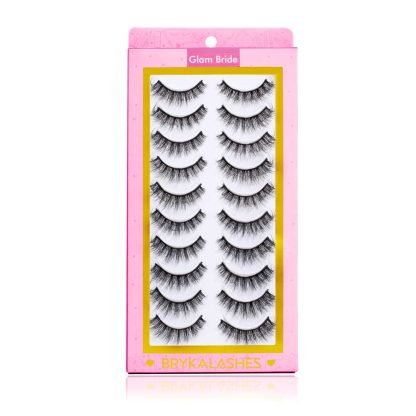 BRYKA Pestañas 6D Glam Bride x 10 pares