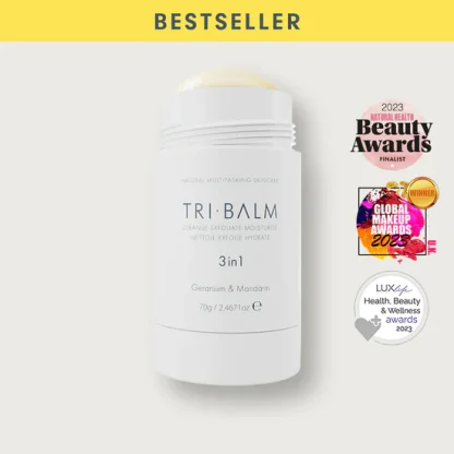 Natural Multitasking Skincare Tri-Balm Stick - Imagen 4