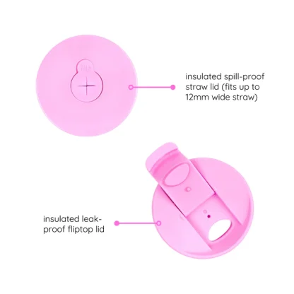 mermaidstraw 22oz Bubblegum Cup - Imagen 3