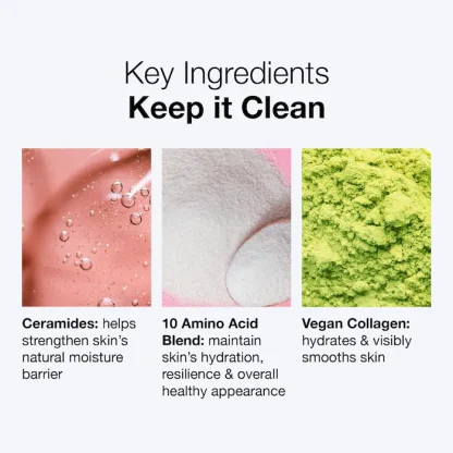 iNNBEAUTY PROJECT Keep It Clean Hydrating Gel Cleanser with Ceramides & 10 Amino Acids - Imagen 4