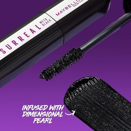 Maybelline New York Surreal Extensions Washable Lengthening Mascara Eye Makeup - Imagen 2