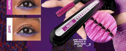 Maybelline New York Surreal Extensions Washable Lengthening Mascara Eye Makeup - Imagen 8