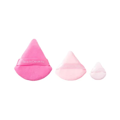 Beauty Creations Borlas Triangulares para Polvo x 3 Puff Puff Trio - Imagen 2
