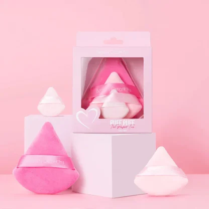 Beauty Creations Borlas Triangulares para Polvo x 3 Puff Puff Trio - Imagen 3