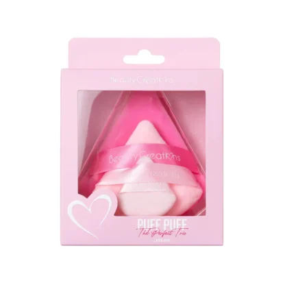 Beauty Creations Borlas Triangulares para Polvo x 3 Puff Puff Trio