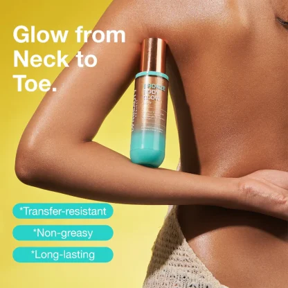 iNNBEAUTY PROJECT Bronze Body Glow Transfer-Resistant Luminous Body Oil with Guarana & Green Coffee - Imagen 6