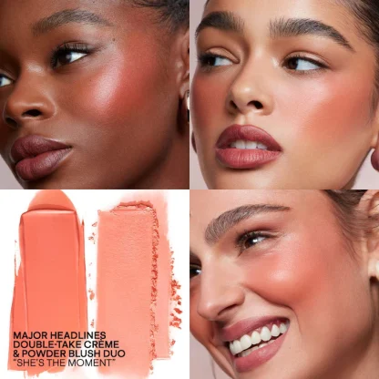 PATRICK TA Major Headlines Double-Take Crème & Powder Blush Duo - Imagen 4