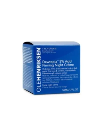 LEHENRIKSEN Dewtopia 5% AHA Firming Night Crème 50ml - Imagen 4