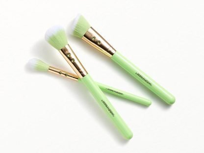 SLMISSGLAM Green Trio Brush Set