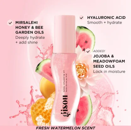 Gisou Honey Infused Hydrating Lip Oil - Imagen 3