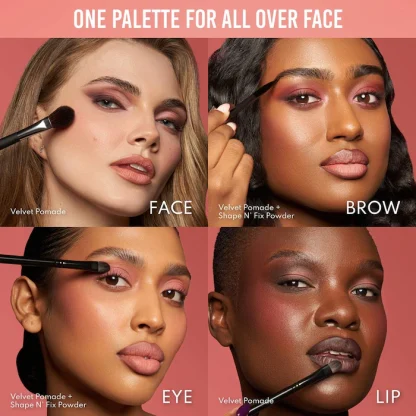 Danessa Myricks Beauty Groundwork: Blooming Romance - Palette For Eyes, Brows, Face & Lips - Imagen 9