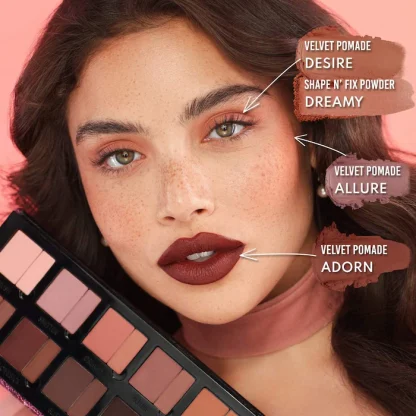 Danessa Myricks Beauty Groundwork: Blooming Romance - Palette For Eyes, Brows, Face & Lips - Imagen 5