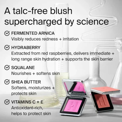 HAUS LABS BY LADY GAGA Color Fuse Talc-Free Blush Powder With Fermented Arnica - Imagen 3