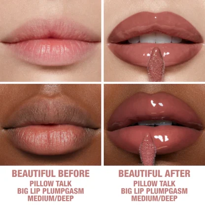 Charlotte Tilbury Pillow Talk Big Lip Plumpgasm Plumping Lip Gloss - Imagen 12