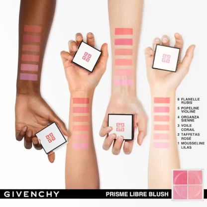 Givenchy Prisme Libre Loose Powder Blush 12H Radiance - Imagen 4