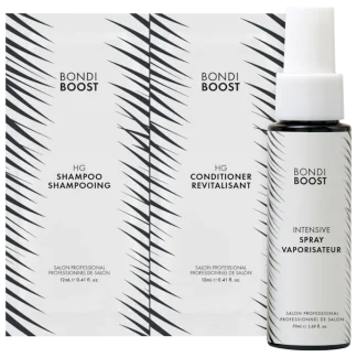 BondiBoost HG Shampoo & Conditioner + Intensive Spray trial size- 50 ml