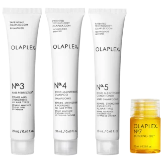 Olaplex No.3, No. 4. No. 5 & No. 7
