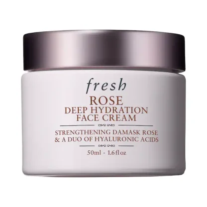 fresh Rose & Hyaluronic Acid Deep Hydration Moisturizer - Imagen 8