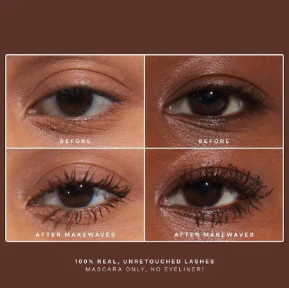 Tower 28 Beauty MakeWaves Lengthening + Volumizing Mascara Drift - rich espresso brown - Imagen 6