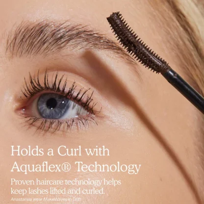 Tower 28 Beauty MakeWaves Lengthening + Volumizing Mascara Drift - rich espresso brown - Imagen 3
