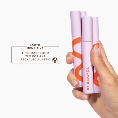 Tower 28 Beauty MakeWaves Lengthening + Volumizing Mascara Drift - rich espresso brown - Imagen 2