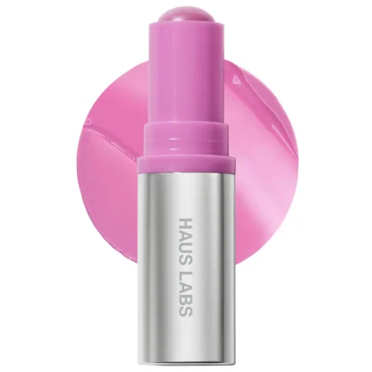 HAUS LABS BY LADY GAGA Color Fuse Longwear Hydrating Glassy Lip + Cheek Blush Balm Stick - Imagen 15