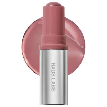 HAUS LABS BY LADY GAGA Color Fuse Longwear Hydrating Glassy Lip + Cheek Blush Balm Stick - Imagen 7