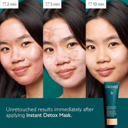 Caudalie Pore Minimizing Instant Detox Mask 75ml - Imagen 7