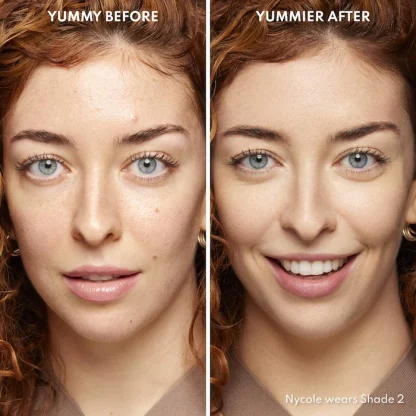 Danessa Myricks Beauty Yummy Skin Blurring Balm Powder tono 2 y 3 - Imagen 7