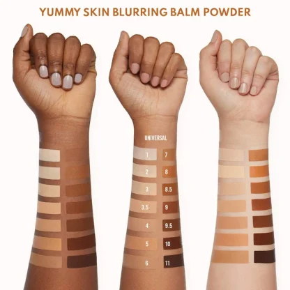 Danessa Myricks Beauty Yummy Skin Blurring Balm Powder tono 2 y 3 - Imagen 6