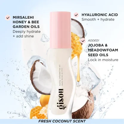 Gisou Honey Infused Hydrating Lip Oil - Imagen 2