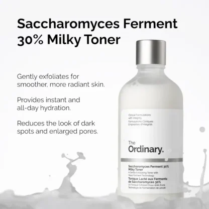 The Ordinary Saccharomyces Ferment 30% Milky Toner 100ml - Imagen 5
