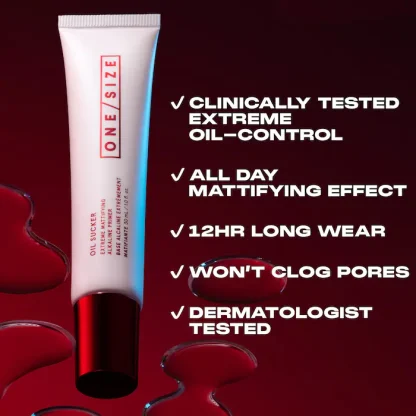 ONE/SIZE by Patrick Starrr Oil Sucker Extreme Mattifying Alkaline Primer - Imagen 4