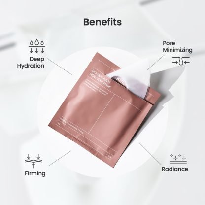 BIODANCE Bio-Collagen Real Deep Mask, Hydrating Overnight Hydrogel Mask, Pore Minimizing, Elasticity Improvement - Imagen 6