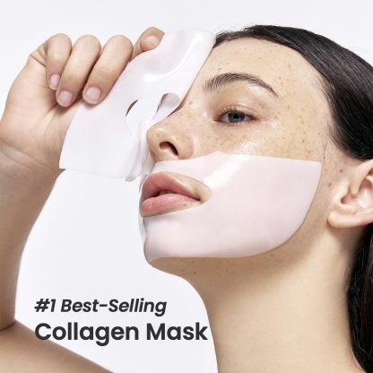 BIODANCE Bio-Collagen Real Deep Mask, Hydrating Overnight Hydrogel Mask, Pore Minimizing, Elasticity Improvement - Imagen 9