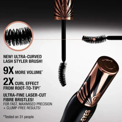 Charlotte Tilbury Exagger-eyes Volumizing and Curling Mascara - Imagen 4