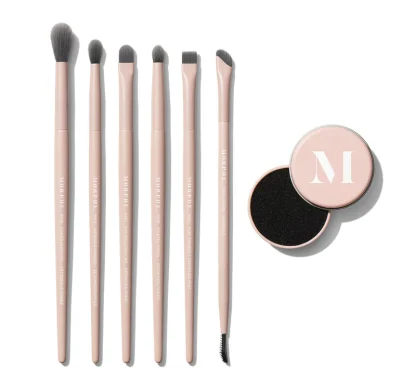 Morphe Eye Shaping Essentials Bamboo & Charcoal-Infused Eye Brush Set - Imagen 5