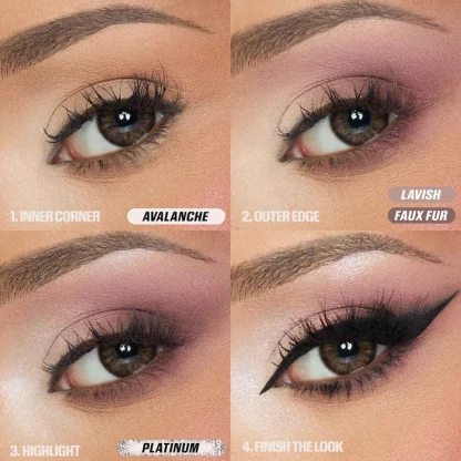 HUDA BEAUTY Icy Nude Eyeshadow Palette - Imagen 3