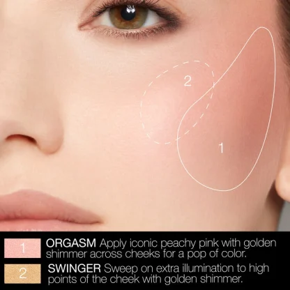 NARS Orgasm Four Play Blush Quad - Imagen 4