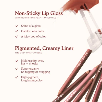 Tower 28 Beauty Line + Shine Lip Duo - Imagen 2
