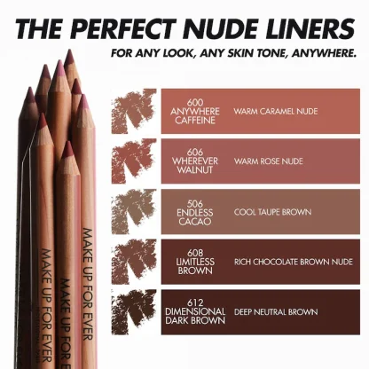 MAKE UP FOR EVER Artist Color Pencil Longwear Lip Liner - Imagen 3