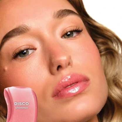 Saie Glossybounce™ High-Shine Hydrating Lip Gloss Oil - Imagen 5